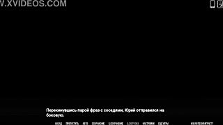 Hentai babe with big nipples gets pussy licked in 3D cartoon university gameplay.