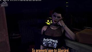 Trick and Treating with Dezmall Sub in Spanish