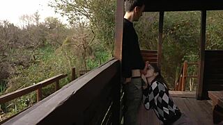 Petite Teen Fucked Outdoors