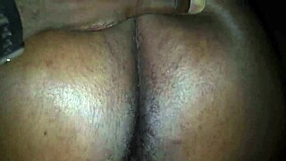 Curvy Ebony Chanel B Rips Clothes in Strip Tease!