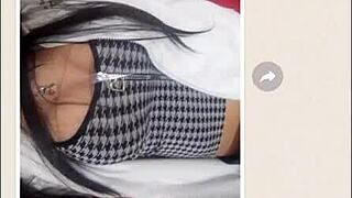 i'm a college girl beggin' for better grades with my big tits.