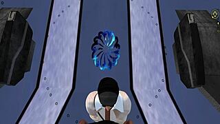 black cop searches and fucks muslim woman on airplane, so hot