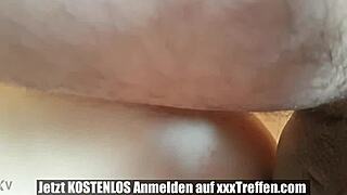 Young german teen girlfriend enjoys homemade pov fun with friend