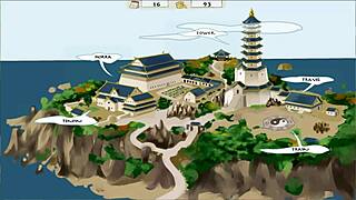 Korra Gets Intense Anal Assfucking in Bed During Four Elements Trainer