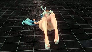 Furina Endures Double Penetration in Hentai Anime Scene