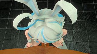 Furina Endures Double Penetration in Hentai Anime Scene