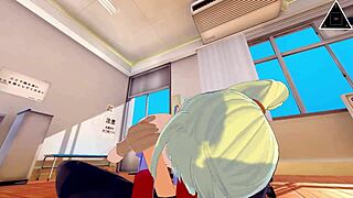 Hey, edward and winry from full metal alchemist have fast handjob and uncensored sex with monster cock in koikatsu anime