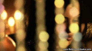 erotic brunette milf dancer strips down slow