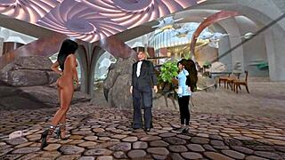 Goldfingered Anal Bondage Voyeur