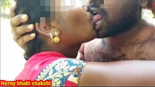 yo, my desi girl got horny, dragged me to the forest for fucking