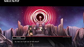 Hentai game with Estella in explicit scenes