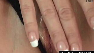 Blonde Vicky Vette Receives Cumshot on Tits and Swallows Cum