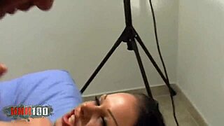 Sweet Brunette Teen Deeply Fucked