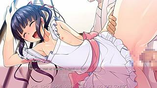 trap shrine mishiro's anal creampie scene