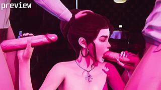 A Student Got Fucked By Two Dicks In A Club - 3D Anime Hentai Uncensored Sfm