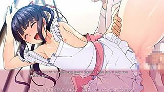 trap shrine mishiro's anal creampie scene