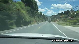 Cute Latina Amateur Tries Out A Big Cock In This Casting Session