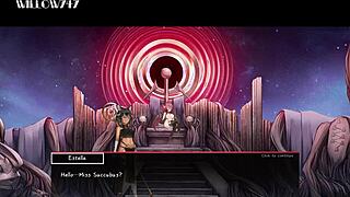 Hentai game with Estella in explicit scenes
