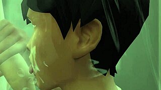 Oh wow, deepthroat in The Sims 3D hentai anime cartoon!