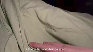 stepsis wakes me with a blowjob and begs for a fuck