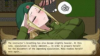 Lethargic angel engages in outdoor hentai blowbang and bukkake part 1