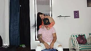 I PROBED the NEW MODEL'S tasty ASS and BODY in the STUDIO