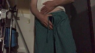 Gay men rub each other intensely!