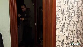 Christmas Alone With Stepmom: Fuck In Pantry Creampie