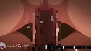 nogami izumi endures cock in hentai endurance round