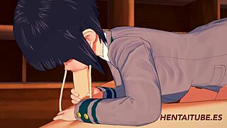 Boku No Hero Hentai - Jiro Kyoka Blowjob Boobjob 2