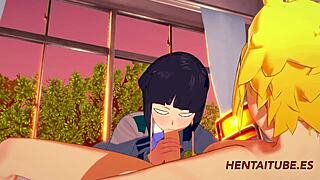Boku No Hero Hentai - Jiro Kyoka Blowjob Boobjob 2