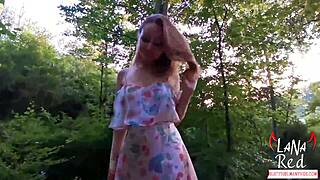 busty outdoor adventure