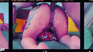 Cute latina Bela doggystyle creampie