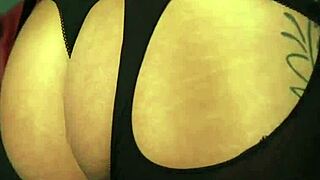 Cfnm babe tries on lingerie and poses