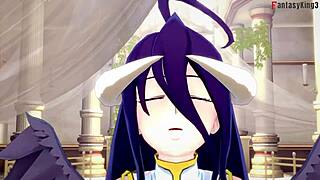 Albedo Gets Fucked in Free POV Hentai Fantasy Scene