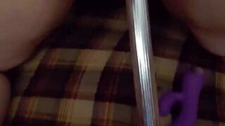 Riding Dildo All the Way, BBW Amateurs with Monster Cock Toys in Pov.