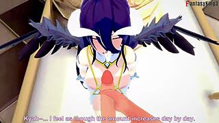 Albedo Gets Fucked in Free POV Hentai Fantasy Scene