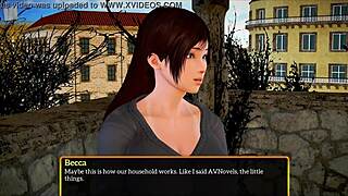 I explore my new family with big tits and asses