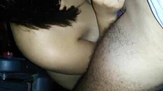 Amateur Lips Tease and Please in Late Night Blowjob