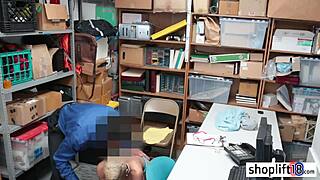 black teen caught stealing, busted by sneaky cop