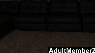 Blonde, brunette, and redhead milfs test sex toys in a wild lesbian orgy group session