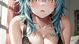 So, this 3D animated AI couple takes a break for some wild fun with ASMR sounds.