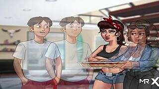 Summertime Saga Maid Cleans Up in Episode 4 11