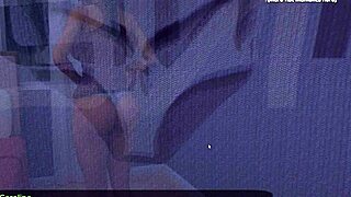 hot stepmom with big boobs and nice ass does footjob and blowjob in public during gameplay 😏 milfy city part 24