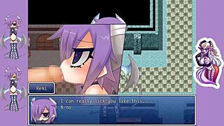 i love watching mgq paradox remi scenes in this hentai game with monster blowjob