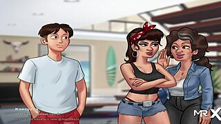 Summertime Saga Maid Cleans Up in Episode 4 11