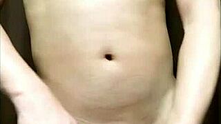 asian japanese watches hairless cock in raw scene