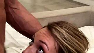 Brunette Charlotte Sins Caught In Secret Bondage With Monster Cock Oral And Creampie