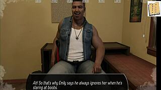 Exploring the halfway house in this hentai anime game