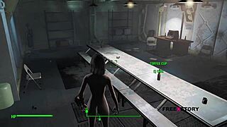 Holy! Fallout 4 Gay Sex Scene with Nude Girl Action!